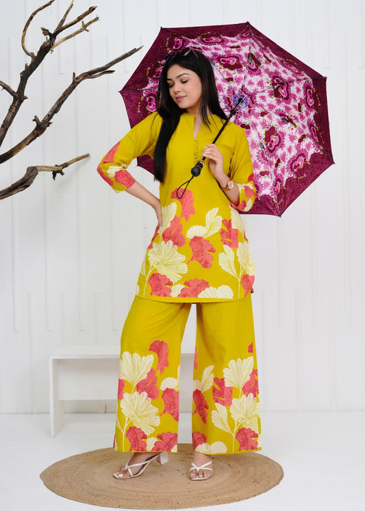 Cotton Printed Co-Ord Set